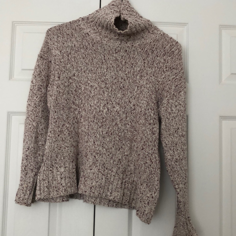 Mock neck sweater